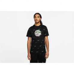 Koszulka sportowa męska Nike DO2250010. Czarne t-shirty sportowe męskie Nike, m, bez ramiączek, na fitness i siłownię. Za 241.00 zł.