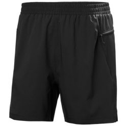 Szorty Helly Hansen. Czarne szorty męskie Helly Hansen, bez wzorów, sportowe. Za 319.50 zł.