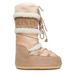 Śniegowce Moon Boot. Brązowe buty zimowe męskie Moon Boot, bez zapięcia. Za 1,729.00 zł.