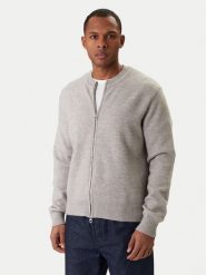 Jack & Jones Kardigan Scope 12286797 Szary Relaxed Fit. Szare kardigany męskie Jack & Jones, m, bez wzorów, z syntetyku, bez kołnierzyka. Za 269.99 zł.