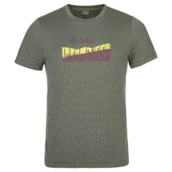 T-shirt outdoor da uomo Kilpi GIACINTO-M. Fioletowe t-shirty męskie Kilpi, m, bez wzorów, bez kołnierzyka. Za 70.90 zł.