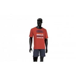 Piżama męska rozm. 2XL Orange Massana. Pomarańczowe piżamy męskie Massana Homewear, m, bez wzorów, bez ramiączek. Za 210.00 zł.