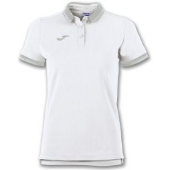 Koszulka polo do tenisa damska Joma Bali II. Czerwone bluzki damskie Joma, l, bez wzorów, sportowe, bez kołnierzyka, bez ramiączek. Za 161.00 zł.