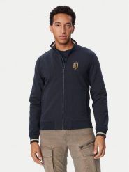 Aeronautica Militare Bluza 262FE2089UF00662 Granatowy Regular Fit. Niebieskie bluzy bez kaptura męskie AERONAUTICA MILITARE, l, z bawełny. Za 664.99 zł.