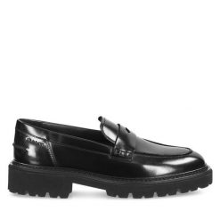 Mokasyny Gant. Czarne mokasyny damskie Gant. Za 359.99 zł.