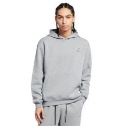 Bluza sportowa męska Nike JORDAN BROOKLYN FLEECE PULLOVER HOODY. Szare bluzy sportowe męskie Nike, m, z bawełny. Za 317.00 zł.