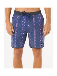 Spodenki surfingowe męskie Rip Curl Boardwalk Boost Volley Granatowy. Niebieskie szorty męskie Rip Curl, na lato, bez wzorów, z bawełny, sportowe. Za 219.99 zł.