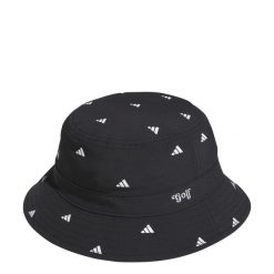 Kapelusz Women's Printed Bucket. Czarne kapelusze damskie Adidas, bez wzorów, z materiału. Za 159.00 zł.