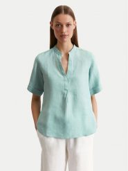 Marc O'Polo Koszula 516 1135 41069 Zielony Regular Fit. Zielone koszule damskie Marc O´Polo, bez wzorów, ze lnu, bez kołnierzyka, bez ramiączek. Za 189.99 zł.