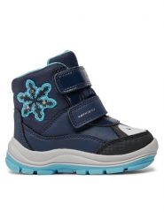 Geox Kozaki B Flanfil Girl B Abx B363WA 054FU CF4N4 M Granatowy. Niebieskie kozaki dziewczęce Geox, bez wzorów, ze skóry, bez obcasa. Za 349.99 zł.
