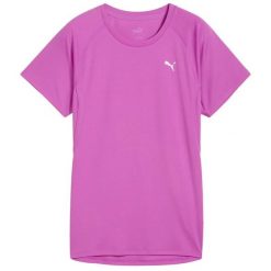 Koszulka Puma W Run Velocity Tee (Polia) Damskie. Czerwone t-shirty damskie Puma, bez wzorów, z elastanu, bez kołnierzyka. Za 112.25 zł.