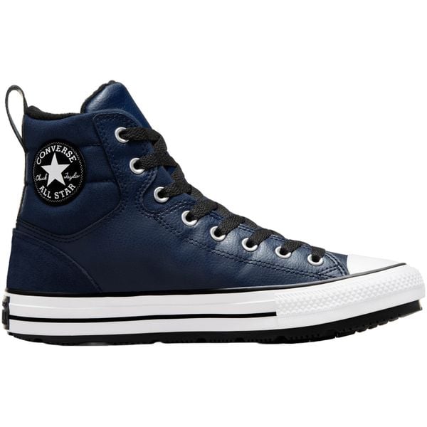 Trampki Converse Chuck Tas Berkshire Boot. Niebieskie trampki i tenisówki męskie Converse, bez wzorów, ze skóry ekologicznej, bez zapięcia. Za 490.00 zł.