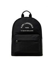 KARL LAGERFELD Plecak A1M30099 Czarny. Czarne plecaki męskie Karl Lagerfeld, bez wzorów, z materiału. Za 799.99 zł.