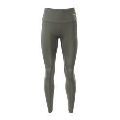 Legginsy treningowe damskie Gymshark Training Mesh. Zielone legginsy damskie Gymshark, s, bez wzorów, z meshu. Za 97.99 zł.