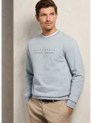 Façonnable Bluza w kolorze jasnoszarym rozmiar: M. Szare bluzy bez kaptura męskie Façonnable, m, z bawełny. Za 285.49 zł.