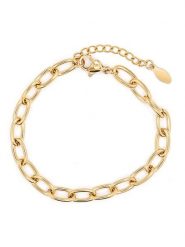 MOODE Bransoletka "Julia" rozmiar: onesize. Żółte bransoletki damskie MOODE, ze stali. Za 39.99 zł.