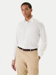 BOSS Koszula P-Liam 50556672 Biały Regular Fit. Białe koszule męskie Boss, m, bez wzorów, z syntetyku, bez kołnierzyka, bez ramiączek. Za 449.99 zł.