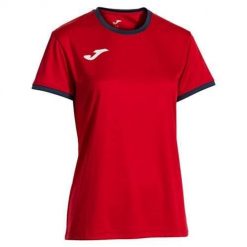 Koszulka treningowa damska Joma Combi. Czerwone t-shirty damskie Joma, m, bez wzorów, bez kołnierzyka. Za 142.00 zł.