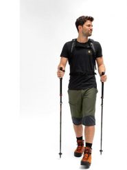 Maier Sports Szorty funkcyjne "Stoneflex" w kolorze khaki rozmiar: 52. Brązowe szorty męskie Maier Sports, z materiału, bez kołnierzyka. Za 222.94 zł.