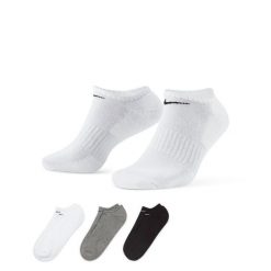 SKARPETY Nike Everyday Cushioned Training No-Show 3 Pairs, Dla obu płci. Skarpetki męskie Nike, bez wzorów, z bawełny. Za 190.00 zł.