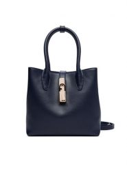 Furla Torebka Goccia S WB01949 ARE000 KH 4852S Granatowy. Niebieskie torebki klasyczne damskie Furla, bez wzorów, ze skóry, bez dodatków. Za 1,389.00 zł.