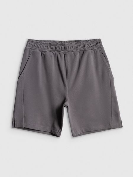 4F Spodenki dresowe męskie - szare L. Szare szorty męskie 4f, na lato, bez wzorów, z dresówki, sportowe. Za 89.99 zł.