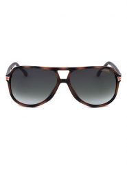 Carrera Okulary przeciwsłoneczne unisex w kolorze brązowo-granatowym rozmiar: 61. Brązowe okulary przeciwsłoneczne damskie Carrera. Za 257.95 zł.