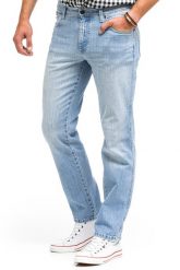 WRANGLER TEXAS MĘSKIE SPODNIE JEANSOWE JEANSY LOVESICK W121Y728Q 112320119. Niebieskie jeansy męskie Wrangler, na lato. Za 229.99 zł.