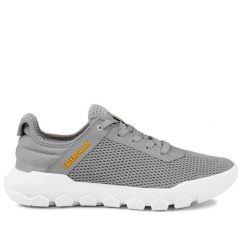 Buty męskie sportowe Cat HEX LITE VENT. Białe buty sportowe na co dzień męskie CATerpillar, z jeansu, bez zapięcia, trekkingowe. Za 299.00 zł.