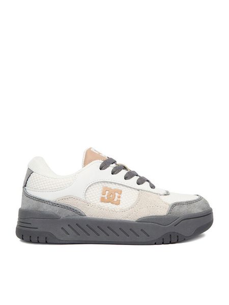 DC Shoes Sneakersy CEO-CP40-23383H Biały. Białe buty sportowe chłopięce DC Shoes, z materiału, bez zapięcia. Za 189.99 zł.
