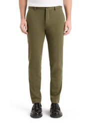 Scotch & Soda Spodnie chino w kolorze khaki rozmiar: W33/L32. Brązowe spodnie materiałowe męskie Scotch & Soda, bez wzorów. Za 171.28 zł.
