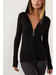 Milan Kiss Bluza w kolorze czarnym rozmiar: L. Czarne bluzy z kapturem damskie Milan Kiss, l. Za 131.43 zł.