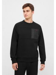 Bench Bluza "Marton" w kolorze czarnym rozmiar: 52. Czarne bluzy bez kaptura męskie Bench. Za 88.23 zł.