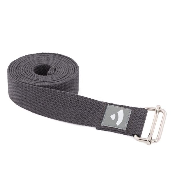 Pasek do jogi Bodhi Asana belt - szary. Brązowe paski damskie BODHI, bez wzorów, sportowe. Za 39.99 zł.