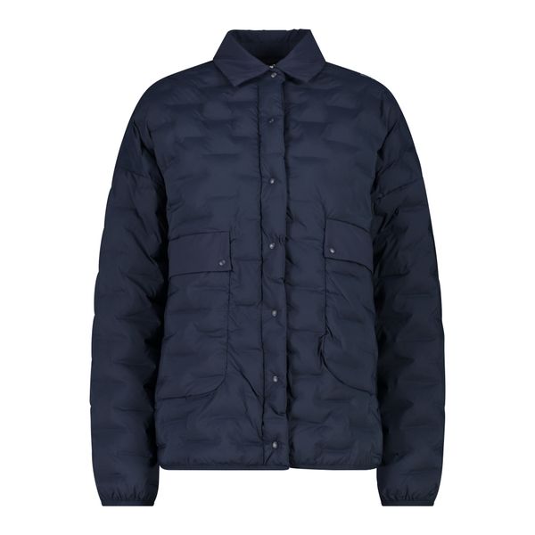 Rozszerzalna kurtka damska CMP. Niebieskie kurtki damskie CMP, na zimę, bez wzorów, z puchu, bez kaptura. Za 614.00 zł.