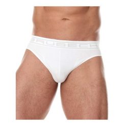 Slipy męskie bawełniane Brubeck COMFORT COTTON. Białe slipki męskie Brubeck, bez wzorów, z bawełny. Za 41.99 zł.