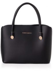 Vince Camuto Torebka "Ravenna" w kolorze czarnym - 25 x 20 x 10 cm rozmiar: onesize. Czarne torebki klasyczne damskie Vince Camuto, bez wzorów, z materiału, bez dodatków. Za 159.59 zł.