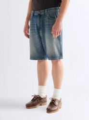 MĘSKIE SZORTY WRANGLER COWBOY SHORTS DUSK 112378441. Szorty męskie Wrangler, bez wzorów, z jeansu. Za 159.99 zł.