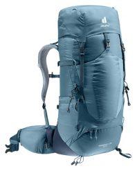 Plecak trekkingowy Deuter Aircontact Lite 40 + 10 - atlantic/ink. Niebieskie plecaki męskie Deuter, bez wzorów, z materiału. Za 736.99 zł.