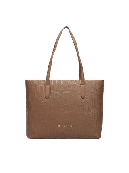 Valentino Torebka Gynevra Re VBSA6801 Beżowy. Brązowe torebki klasyczne damskie Valentino, bez wzorów, ze skóry, bez dodatków. Za 749.99 zł.