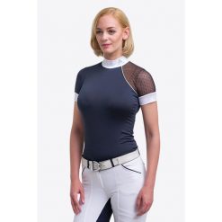 Koszulka jeździecka damska Modern Dame. Białe koszulki dziewczęce CAVALLIERA, xs, bez wzorów, bez ramiączek. Za 352.00 zł.