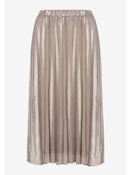 More & More Spódnica w kolorze beżowym rozmiar: 38. Brązowe spódniczki damskie MORE & MORE, bez wzorów, midi, proste. Za 82.99 zł.