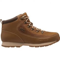 Buty trekkingowe męskie Helly Hansen The Forester. Brązowe buty trekkingowe męskie Helly Hansen, z materiału, bez zapięcia, trekkingowe. Za 729.99 zł.