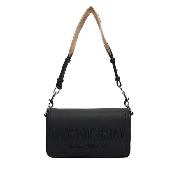 Torebka LOVE MOSCHINO. Czarne torebki klasyczne damskie Love Moschino, bez wzorów, bez dodatków. Za 839.99 zł.