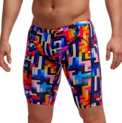 Spodenki do pływania Jammery Funky Trunks Putty Rules. Kąpielówki męskie FUNKY TRUNKS, m, bez wzorów, z materiału, na fitness i siłownię. Za 219.00 zł.