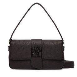 Torebka Armani Exchange. Brązowe torebki klasyczne damskie Armani Exchange, bez wzorów, bez dodatków. Za 629.99 zł.