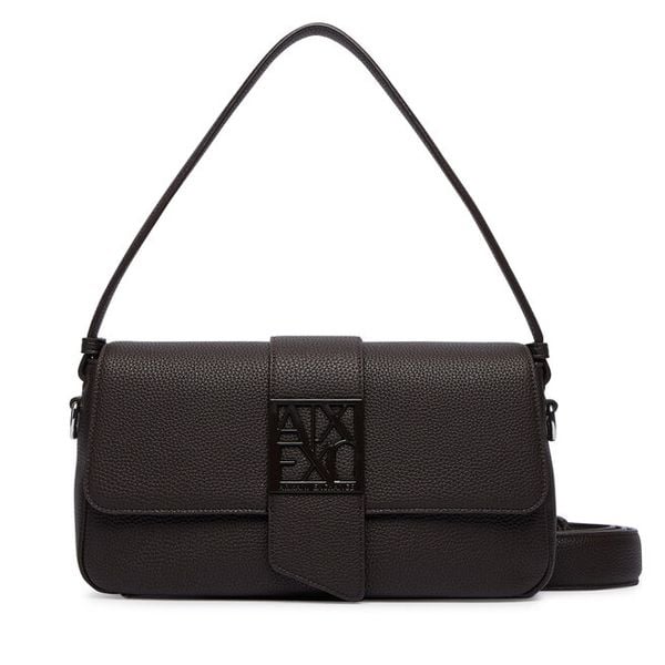 Torebka Armani Exchange. Brązowe torebki klasyczne damskie Armani Exchange, bez wzorów, bez dodatków. Za 629.99 zł.