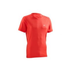 Koszulka do biegania RUN DRY męska. Białe t-shirty sportowe męskie KALENJI, m, z materiału, bez ramiączek, do biegania. Za 19.99 zł.