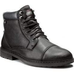 Kozaki PIKOLINOS - M9E-8104SP Black/Navy Blue. Czarne buty zimowe męskie Pikolinos, z materiału, bez zapięcia. W wyprzedaży za 389.00 zł.