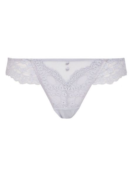Hunkemöller Stringi Daisy 301149 Fioletowy. Fioletowe stringi damskie Hunkemöller, xs, bez wzorów, z syntetyku. Za 39.99 zł.